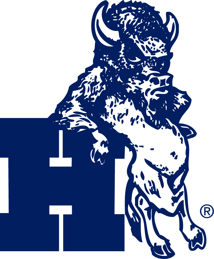 Howard Bison 1990-2015 Alternate Logo diy iron on heat transfer